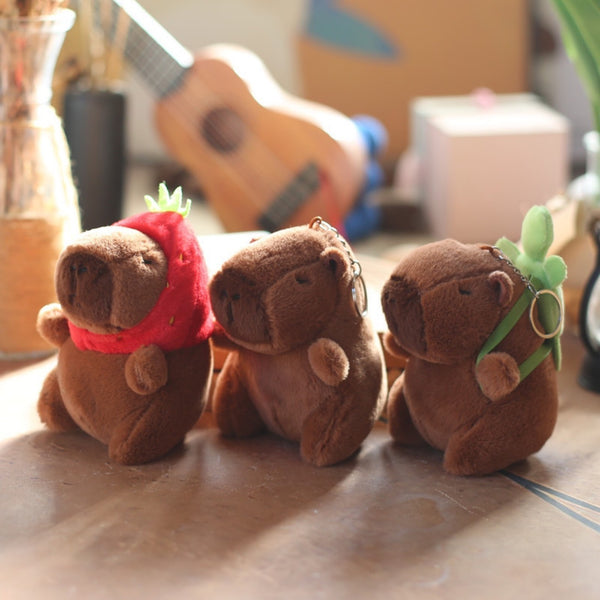 Cute Capabala Capybara Pendant Plush Toy